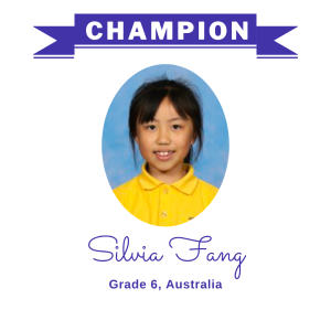 Champion June 2025 - Silvia Fang