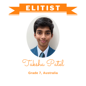 Elitist June 2025 - Taksha Patel
