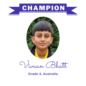 Champion June 2025 - Vivaan Bhatt