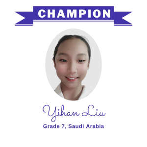 Champion June 2025 - Yihan Liu
