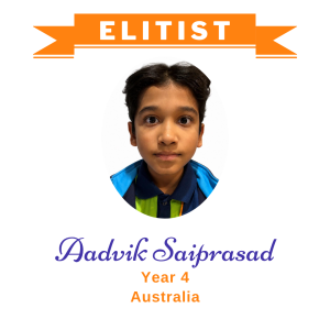 Elitists June 2026 -4 - Aadvik Saiprasad