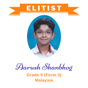 Elitists June 2026 -3 - Aarush Sumanth Shanbhog