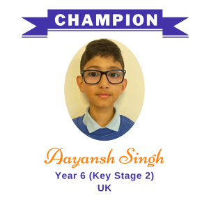 Champions June 2026 -1 - Aayansh Singh