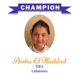 Champions June 2026 -1 - Aisha El Haddad