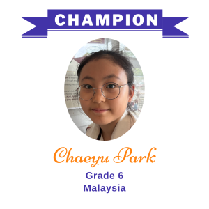 Champions June 2026 -1 - Chaeyu Park