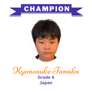 Champions June 2026 -1 - Kyonosuke Tanaka