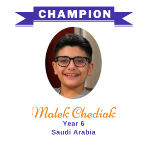 Champions June 2026 -1 - Malek Chediak