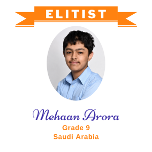 Elitists June 2026 -3 - Mehaan Arora