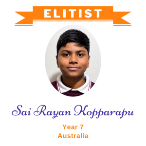 Elitists June 2026 -2 - Sai Rayan Mahadev Kopparapu