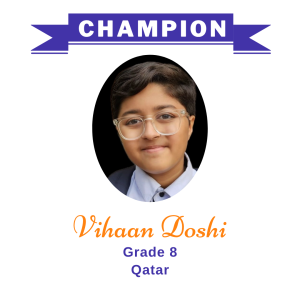 Champions June 2026 -1 - Vihaan Doshi