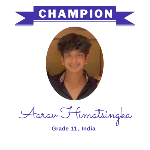 (Bulk 1) champion nov 2023 - Aarav Himatsingka