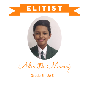 elitist 1 nov 2023 - Advaith Manoj