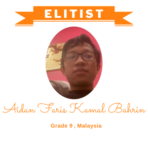 Elitist 2 nov 2023 - Aidan Faris Kamal Bahrin