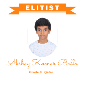 elitist 1 nov 2023 - Akshay Kumar Balla