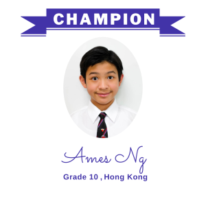 (Bulk 1) champion nov 2023 - Ames Ng