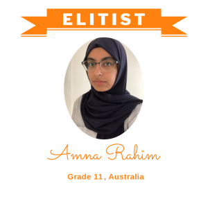 elitist 1 nov 2023 - Amna Rahim