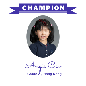 (Bulk 1) champion nov 2023 - Angie Cao