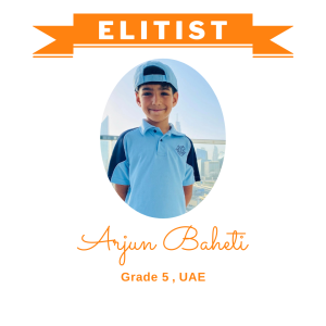 elitist 1 nov 2023 - Arjun Baheti