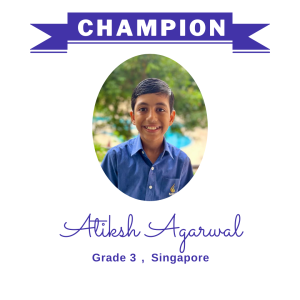 (Bulk 1) champion nov 2023 - Atiksh Agarwal