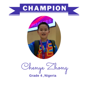 (Bulk 1) champion nov 2023 - Chenye Zhong