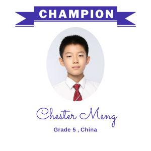 (Bulk 1) champion nov 2023 - Chester Meng