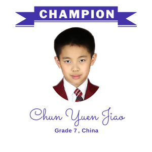 (Bulk 1) champion nov 2023 - Chun Yuen Jiao