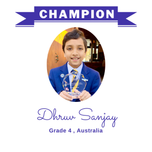 (Bulk 1) champion nov 2023 - Dhruv Sanjay