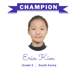 (Bulk 1) champion nov 2023 - Erin Kim