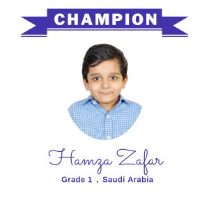 (Bulk 1) champion nov 2023 - Hamza Zafar