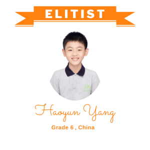 elitist 1 nov 2023 - Haoyun Yang