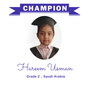 (Bulk 1) champion nov 2023 - Hareem Usman