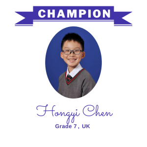 (Bulk 1) champion nov 2023 - Hongyi Chen