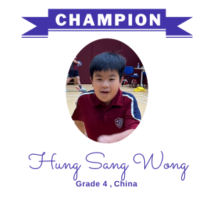 (Bulk 1) champion nov 2023 - Hung Sang Wong