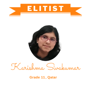 elitist 1 nov 2023 - Karishma Sivakumar