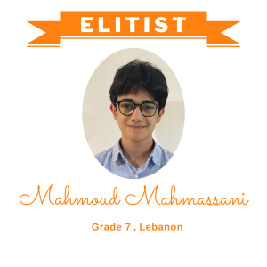 elitist 1 nov 2023 - Mahmoud Mahmassani