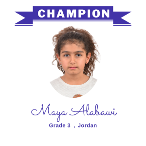 (Bulk 1) champion nov 2023 - Maya Alabawi