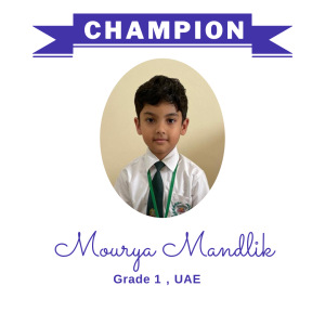 (Bulk 1) champion nov 2023 - Mourya Mandlik