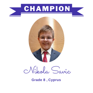 (Bulk 1) champion nov 2023 - Nikola Savic