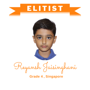 elitist 1 nov 2023 - Reyansh Jaisinghani