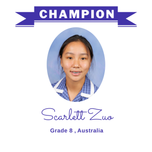 (Bulk 1) champion nov 2023 - Scarlett Zuo