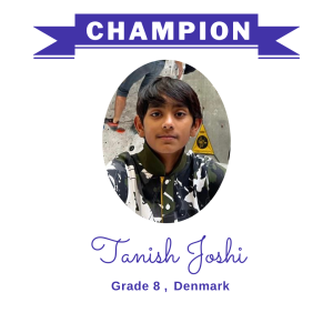 (Bulk 1) champion nov 2023 - Tanish Joshi