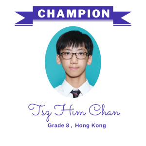 (Bulk 1) champion nov 2023 - Tsz Him Chan