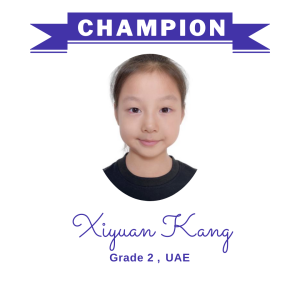 (Bulk 1) champion nov 2023 - Xiyuan Kang