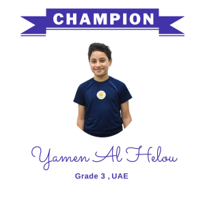 (Bulk 1) champion nov 2023 - Yamen Al Helou