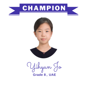 (Bulk 1) champion nov 2023 - Yihyun Jo