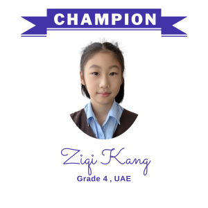 (Bulk 1) champion nov 2023 - Ziqi Kang